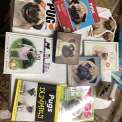 Pug Book Lot, Pugs, Pug Training, 