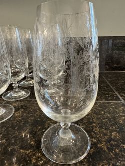 12 Water Goblets, Never Been Used 