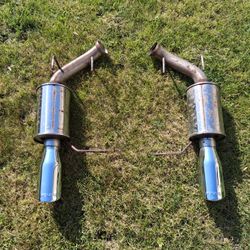 Mustang GT Parts - Exhaust - Axlebacks And Midpipe