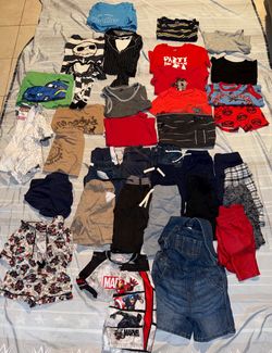 Large Lot of Boys Kids Clothing Bundle 4 and 4T