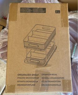 Organizer shelf clear