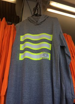 High Visibility Safety Long Sleeves with Hoodie
