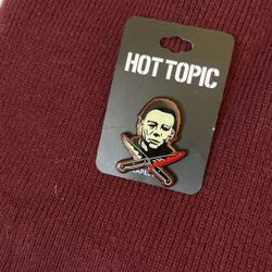 Glow In The dark Michael Myers Pin!