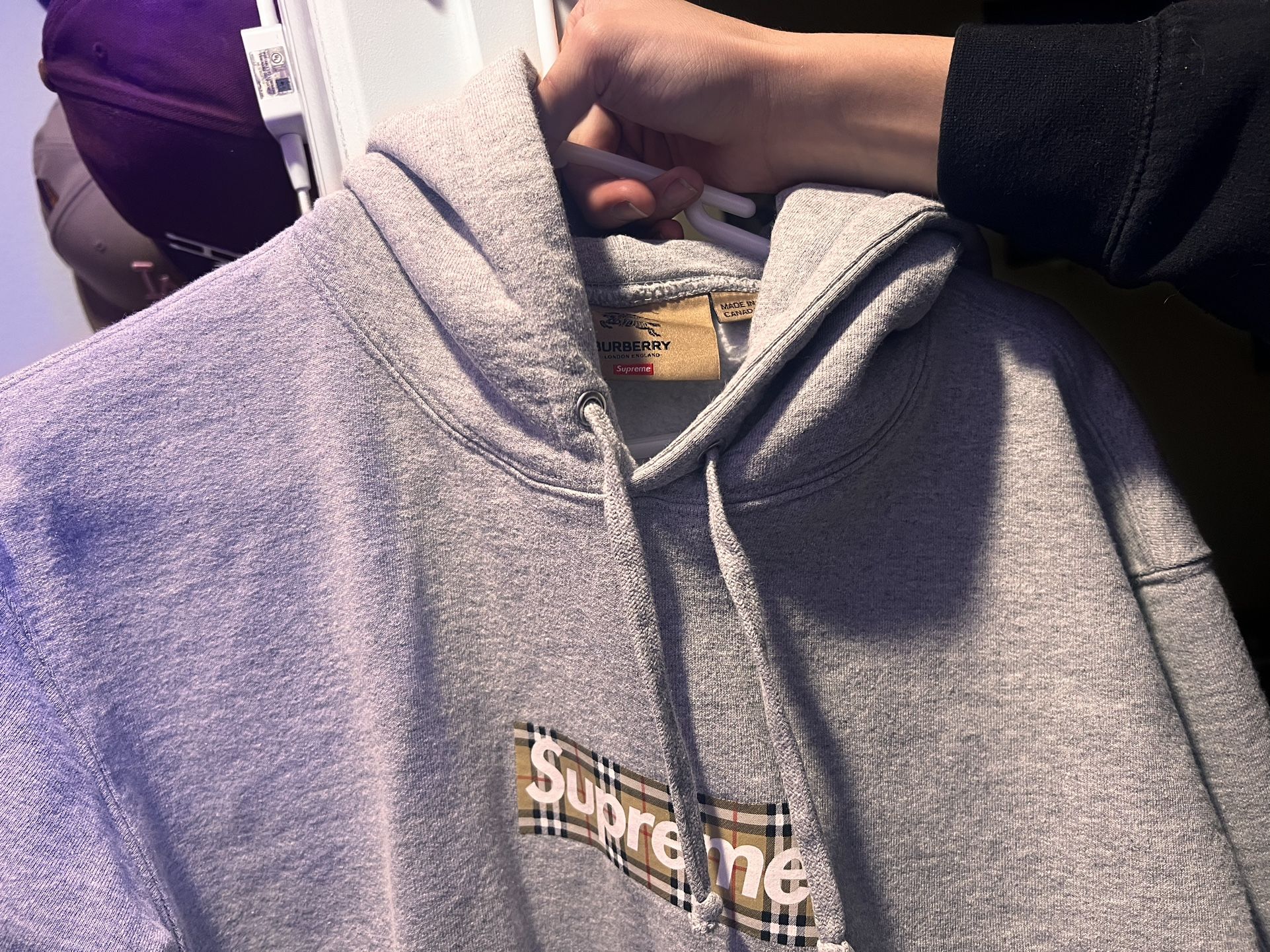 Supreme Burberry Hoodie