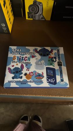 Lilo And Stitch Earbuds Watch Case