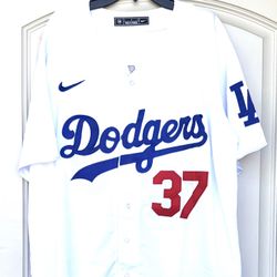 LARGE - DODGERS #37 TEOSCAR HERNANDEZ JERSEY