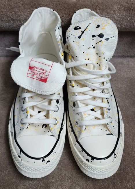 Converse Paint Splatter
