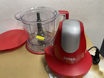 Ninja Storm Food Processor Blender QB751QR Master Bowl 450W Motor