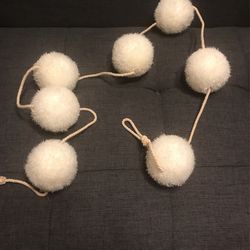2 Snowball Garlands