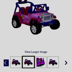 Disney Princess Jeep Wrangler