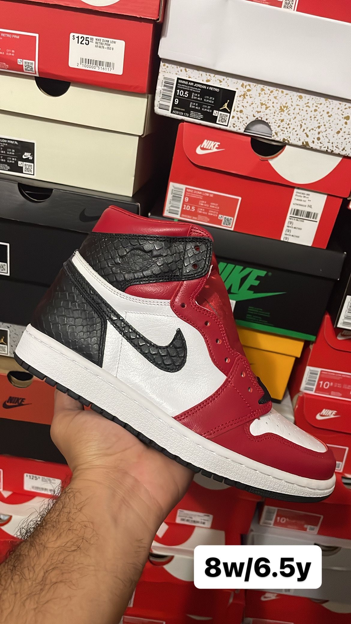 Jordan 1 Snakeskin