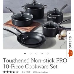 Le Creuset 10 Piece pot set
