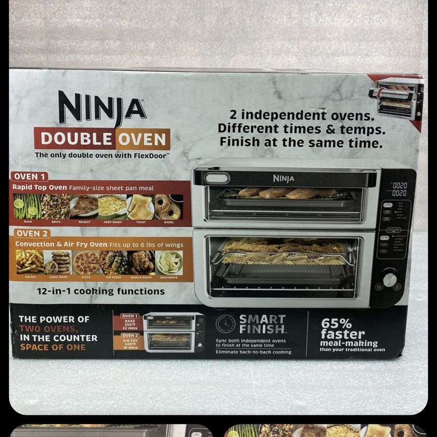 50% OFF Ninja 12 In 1 Double Oven with Flex Door for Sale in Herndon, VA -  OfferUp