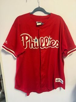 Philadelphia Phillies Red Baseball Jersey vintage