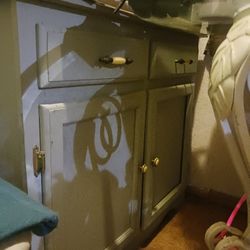 Antique Cabinet 2 Pieces 