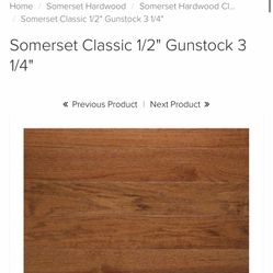 Somerset Hardwood Flooring 100 Sqft