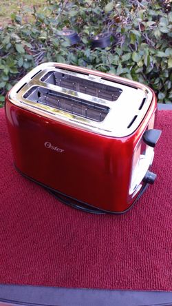 RED Toast/Bagel Toaster Like NEW!!