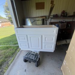 4 Drawer Bathroom Vanity  48”