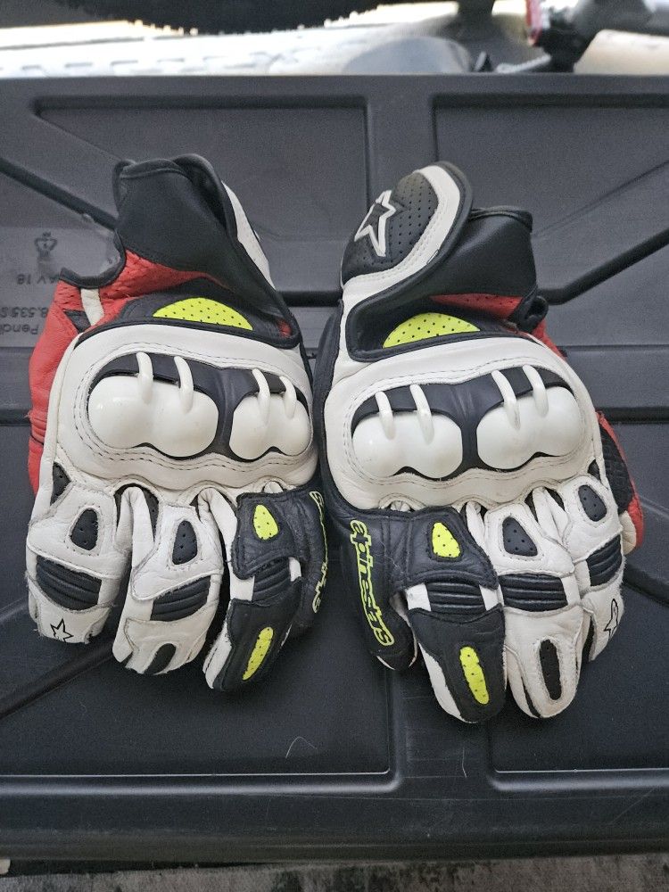 Alpinestars GPX Men's Leather Motorcycle Gloves