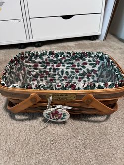 Longaberger holiday cheer basket