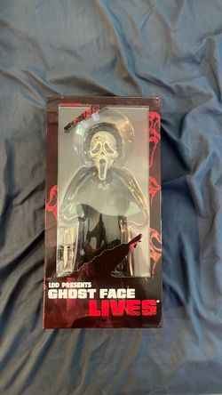 LDD Presents Ghost Face Lives Doll Mezco 10 inches tall