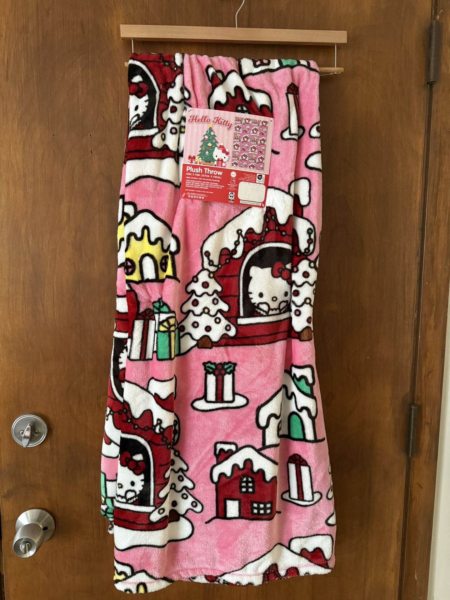 Christmas Hello Kitty Blankets