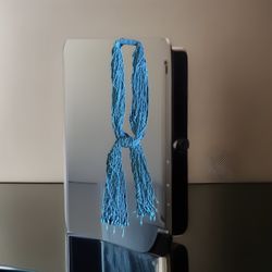 Turquoise Seeds Beads Necklace Or Belt Thousands Of Glass Beads