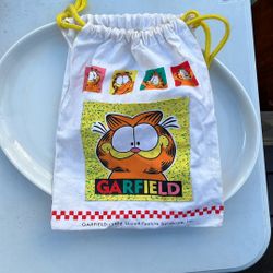 Cute Lil Garfield Drawstring Bag