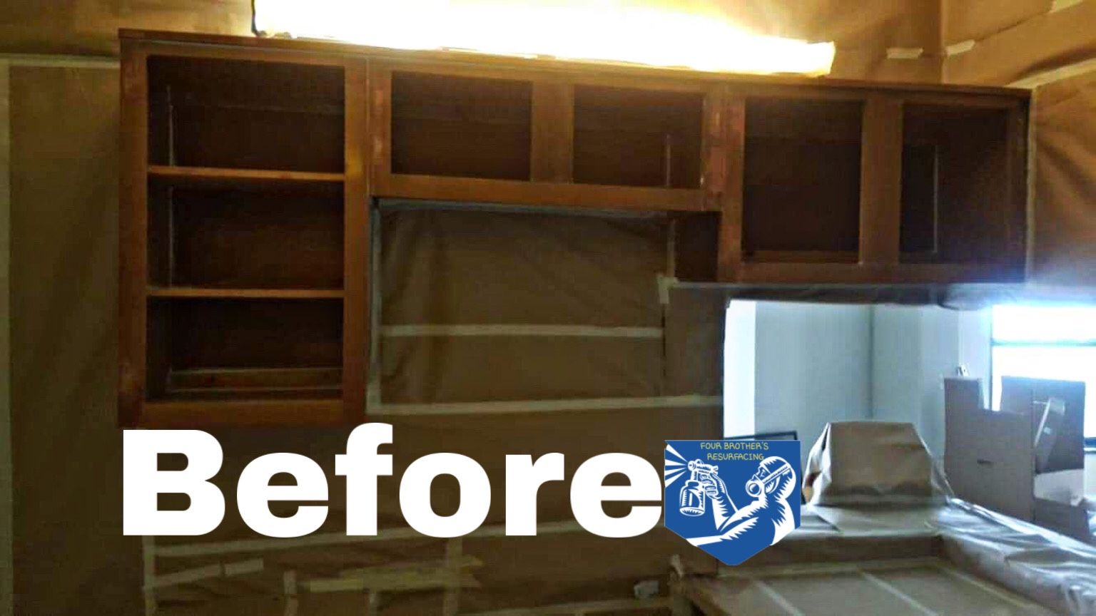 Resurfacing/repairing/refinishing Kitchen cabinets