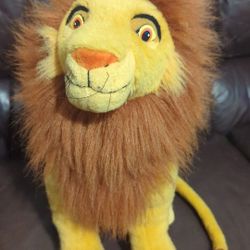 Vintage Style Adult Simba Plush