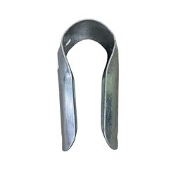 End Rail Clamp — Galvanized Steel — Chain Link Fence Hardware— 20 Pcs/Pack