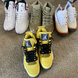 Size 10 Bundle Jordan 4 12 11