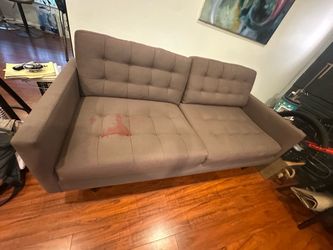 Beautiful love seat, Crate & Barrel,