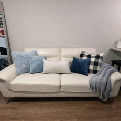 White couch