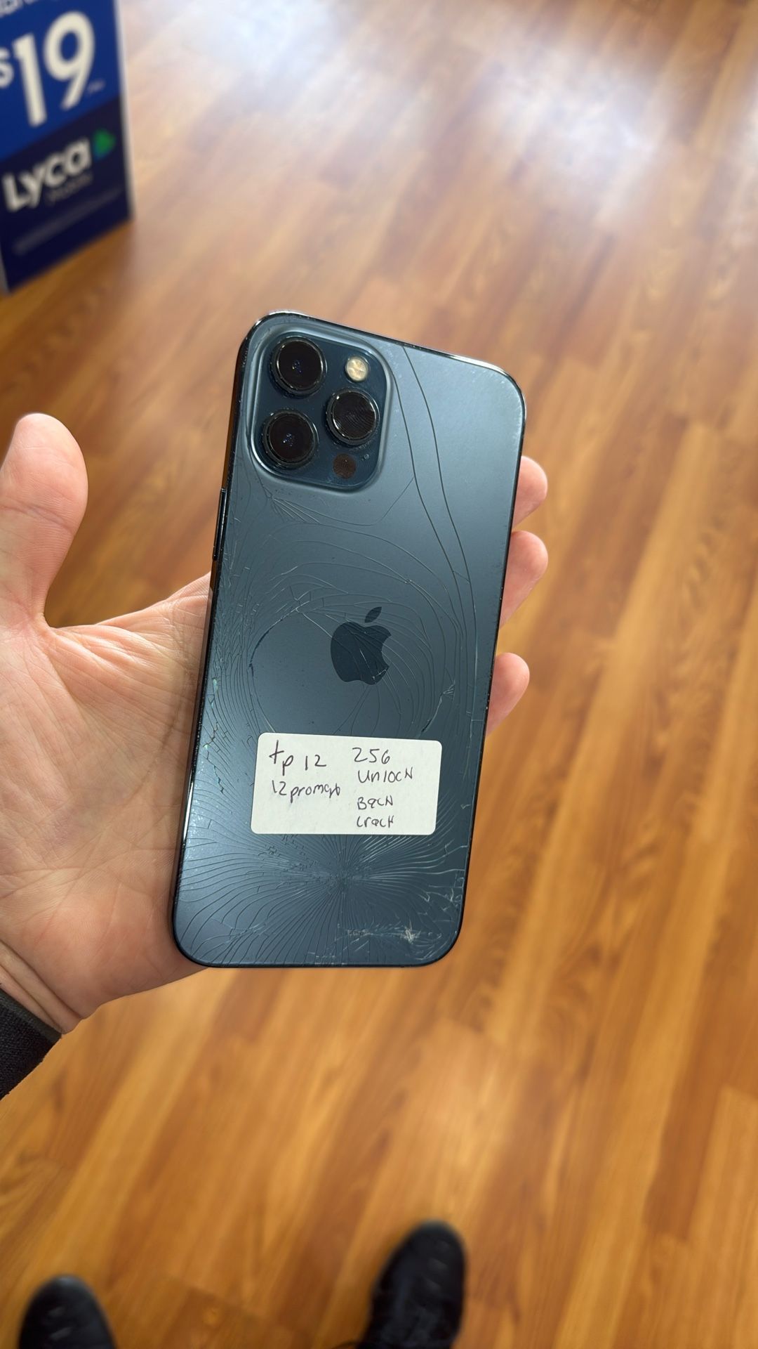 iPhone 12 Pro Max 256gb Unlock Back Crack