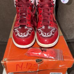 Nike SB Dunk High Dontrelle Willis Collection Royale Red Size 11 Ace 313599 681