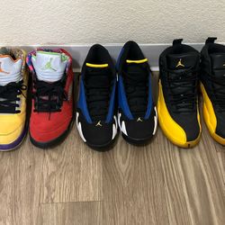 Jordan 12 Jordan 5 Jordan 14