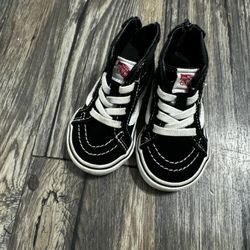 Vans Sk8-hi Zip Black And White 