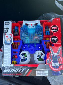 Transformers Robot Toy Lots of Mini Figures