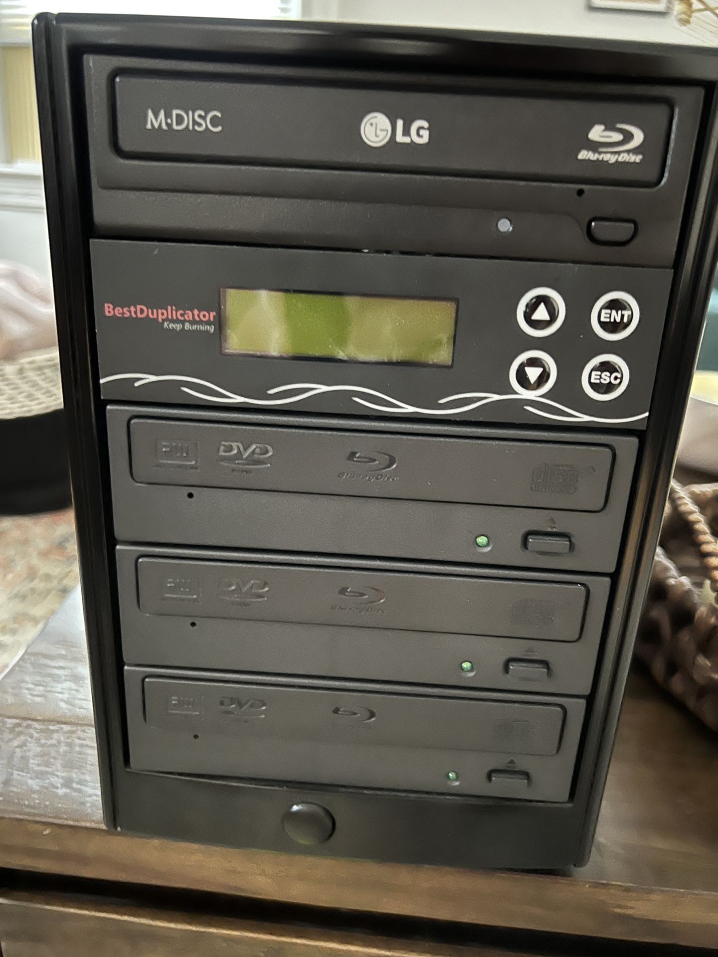 Blue Ray Burner 3 Bay Copier