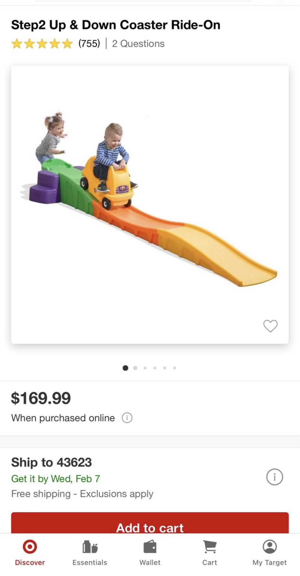 Step 2 Rollercoaster