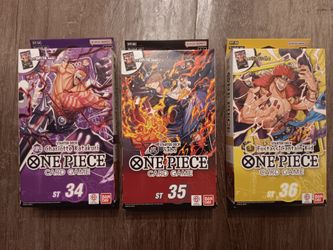 One Piece Starter Decks St34/St35/St36 (3 available)