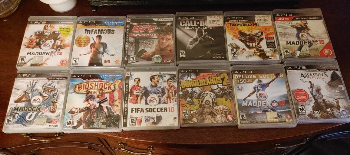 PS3 Games Pre Owned