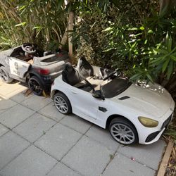 Kids Electric Cars (Police And Mercedes)