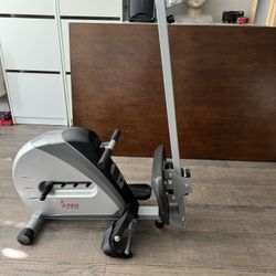 Sunny Health & Fitness SF-RW5606 Elastic Cord Rowing Machine – Foldable, Quiet, and Compact