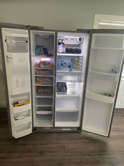 Kenmore side by side refrigerator ice and water
