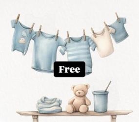 Free baby clothes newborn - 6month