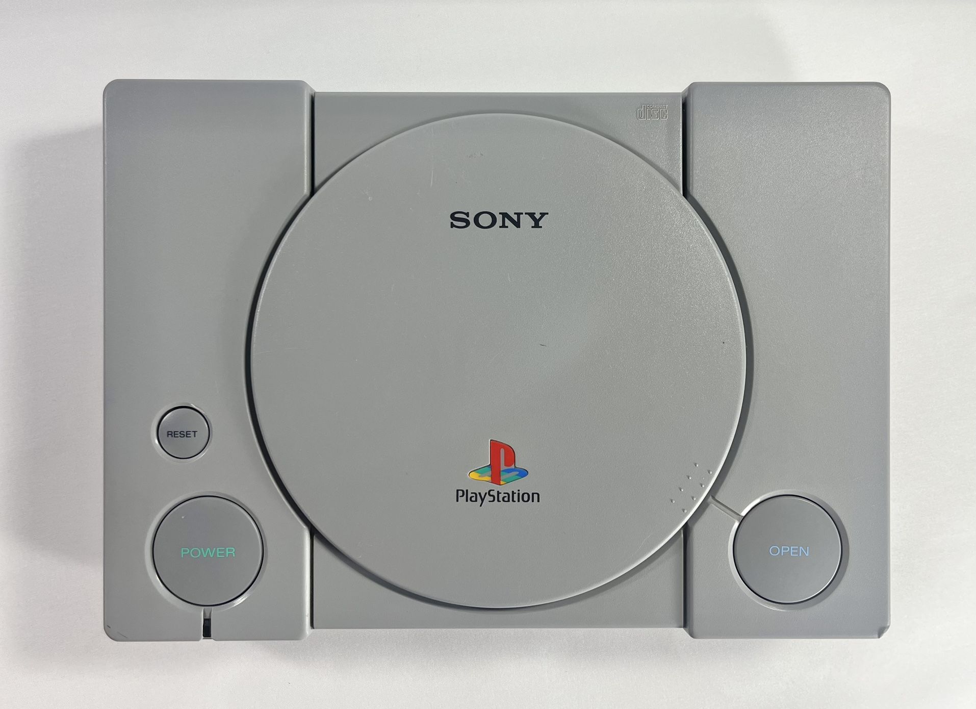 Sony Playstation 1 Gray Console Gaming System Only SCPH-5501 Tested