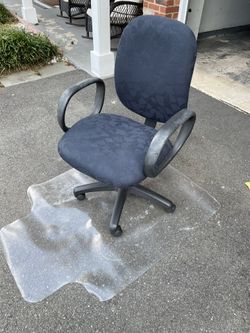 Office Chair And Mat