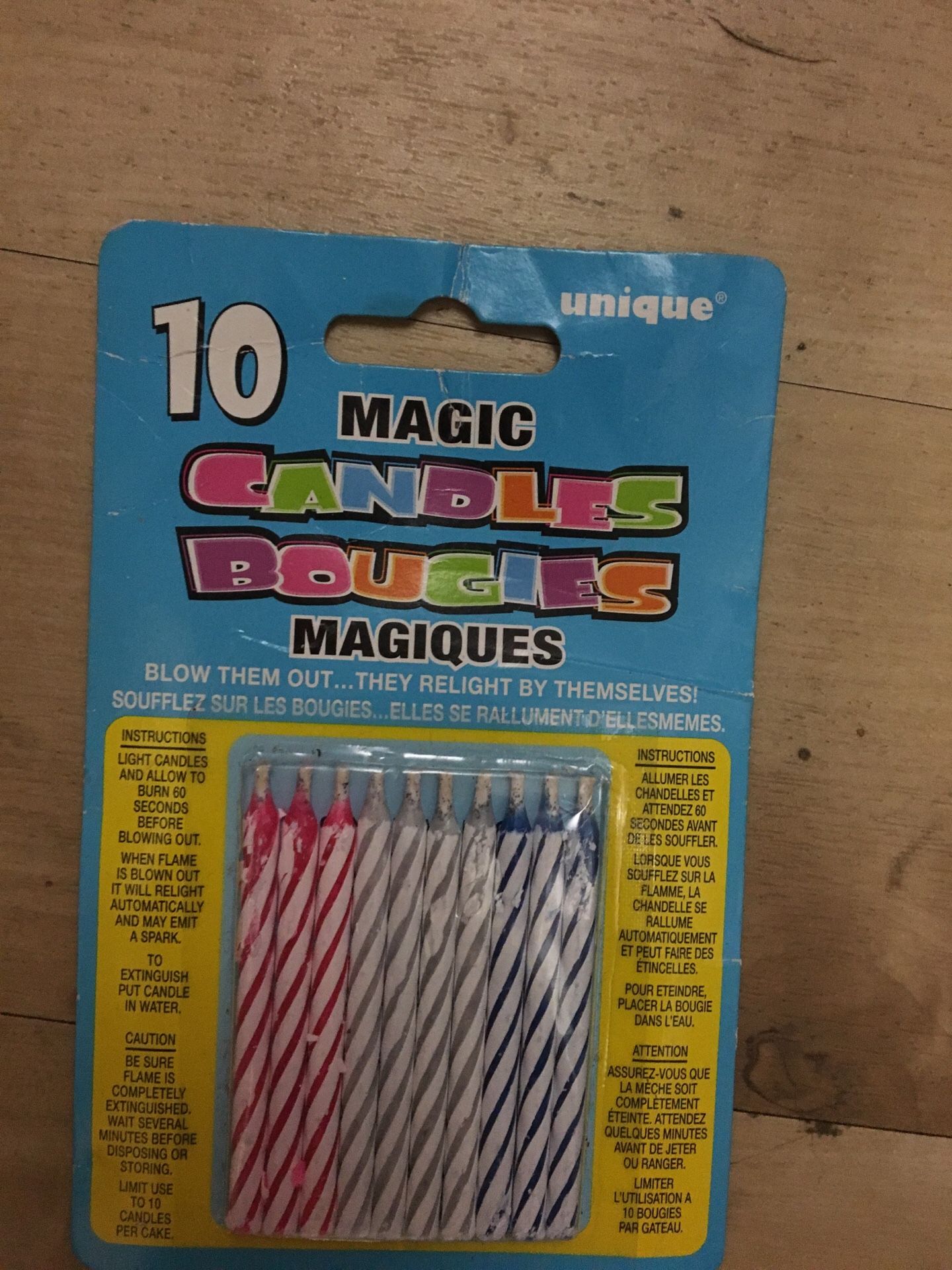 Magic Birthday Candles